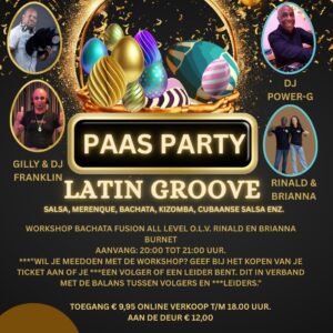 20 April (Koop Ticket) | Latin Groove Almere