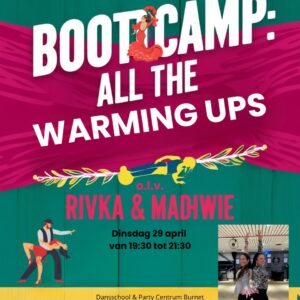 29 april - BACHATA BOOTCAMP