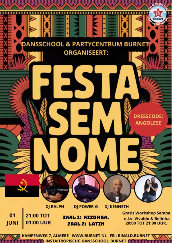 1 Juni | Ticket | Festa Sem Nome.